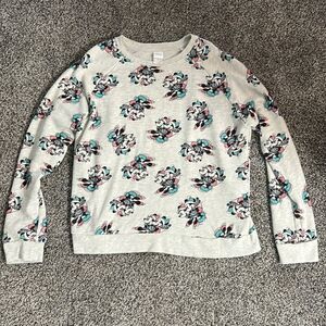 DISNEY Mickey Minnie Mouse Sweatshirt